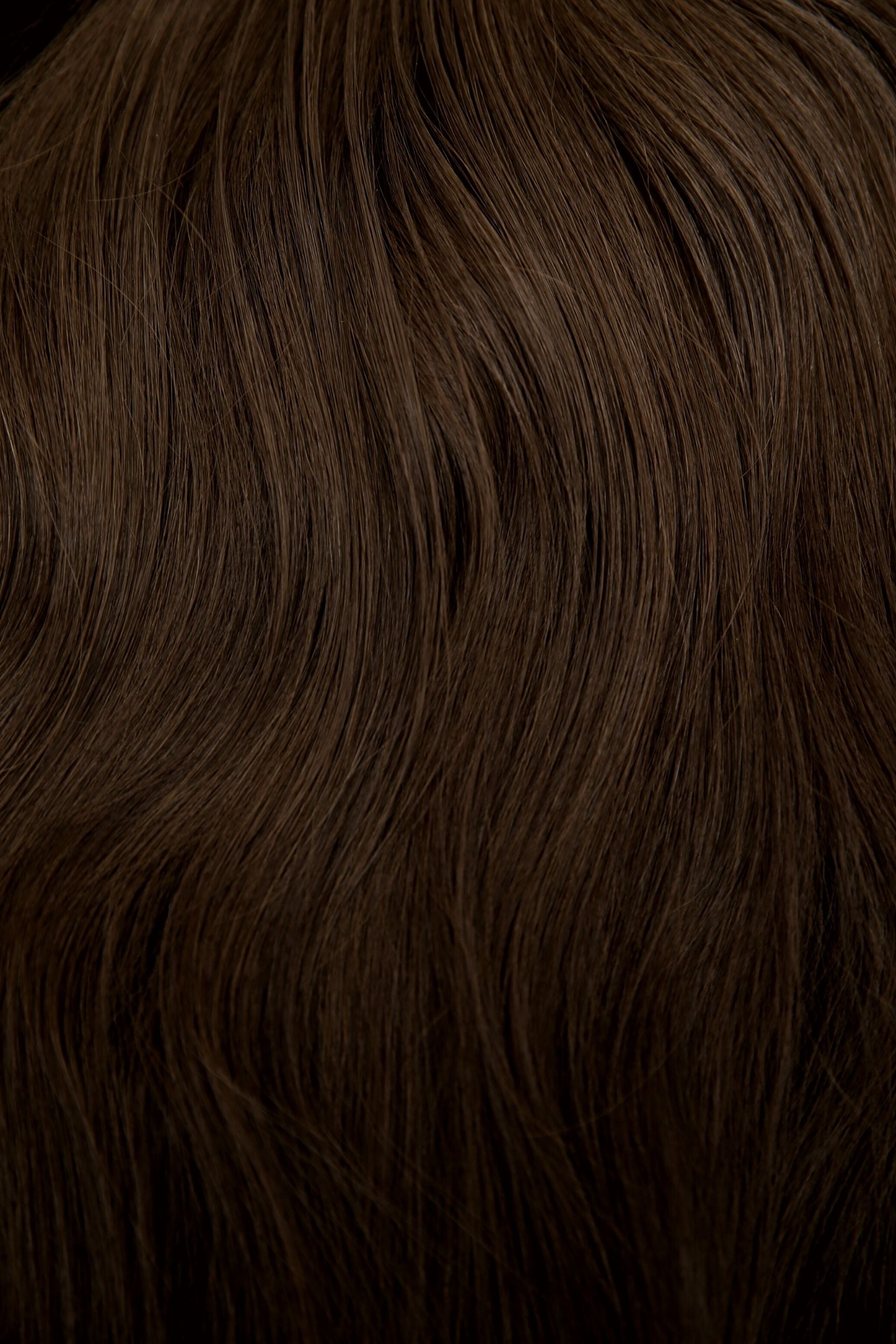 #2 Dark Brown Invisible (PU) Hole Weft Extensions