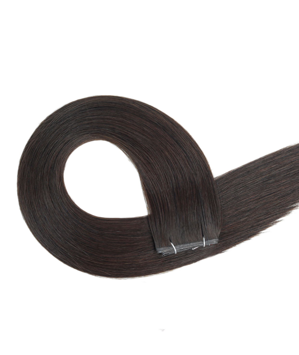 #2 Dark Brown Genius Weft Extensions