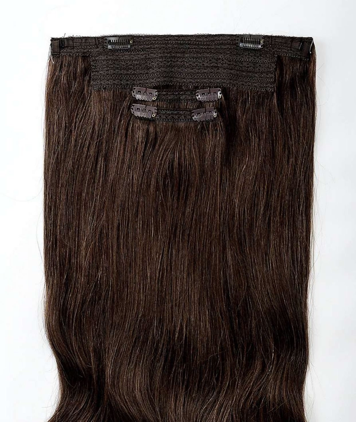 #2 Dark Brown Classic Halo Hair Extensions