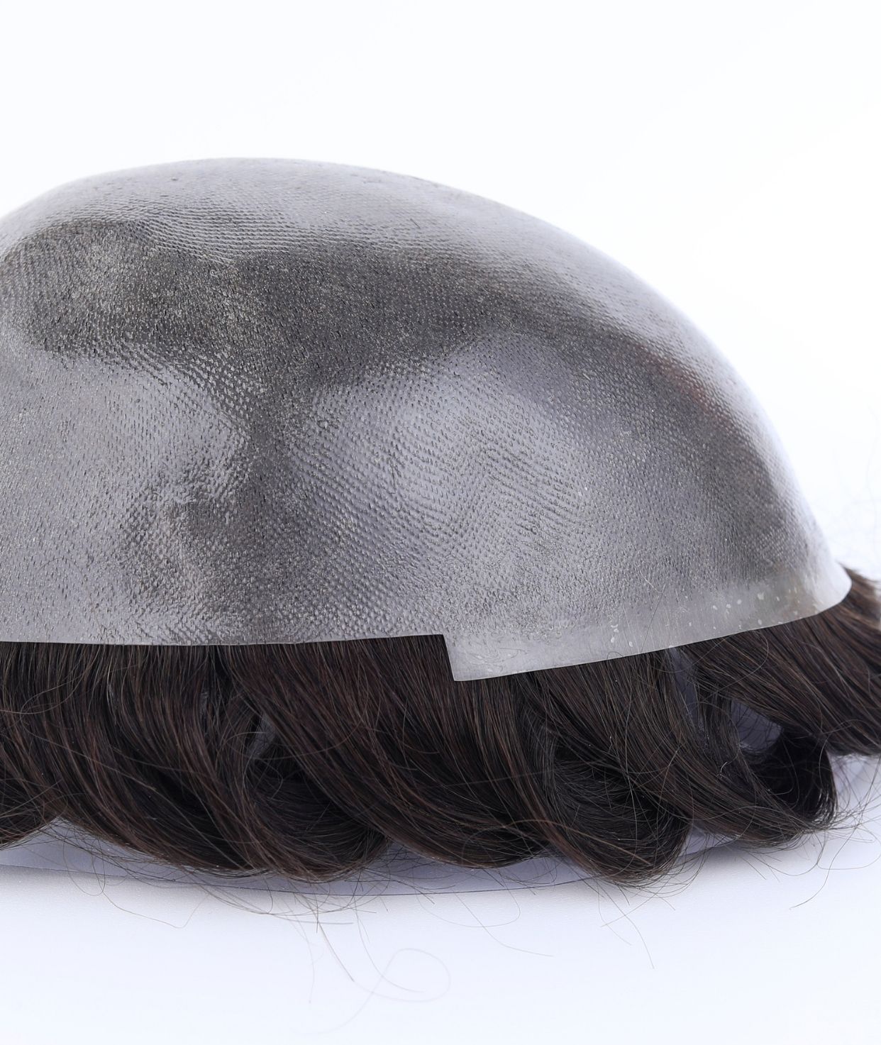 #2 Dark Brown Skin Base Hair System