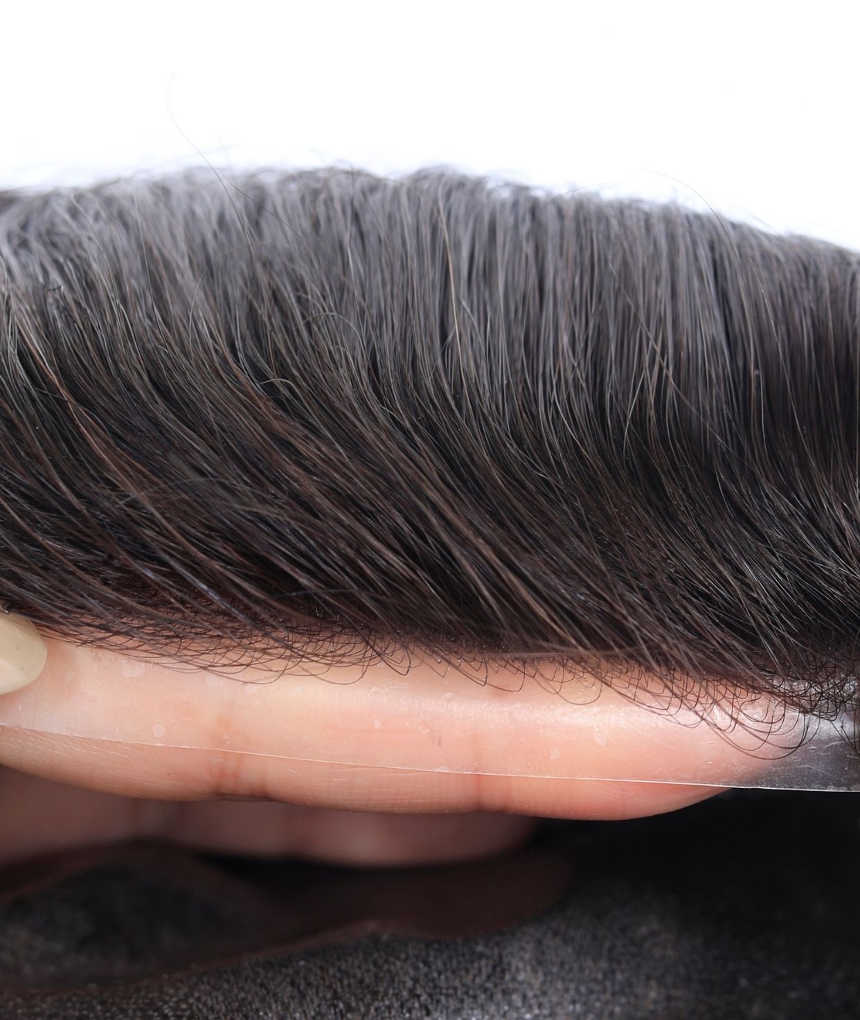 #2 Dark Brown Skin Base Hair System