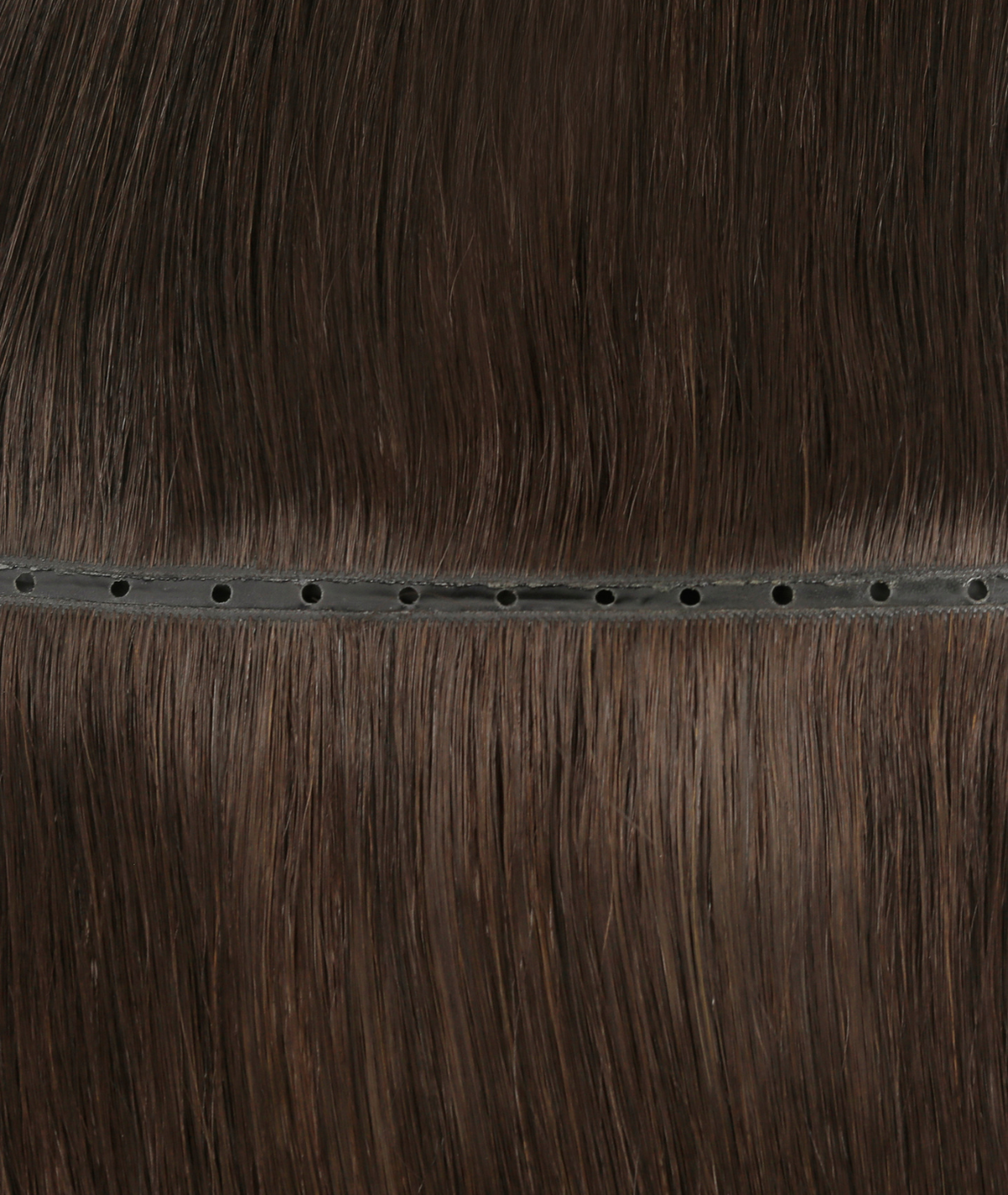 #2 Dark Brown Invisi Butterfly Weft Hair Extensions