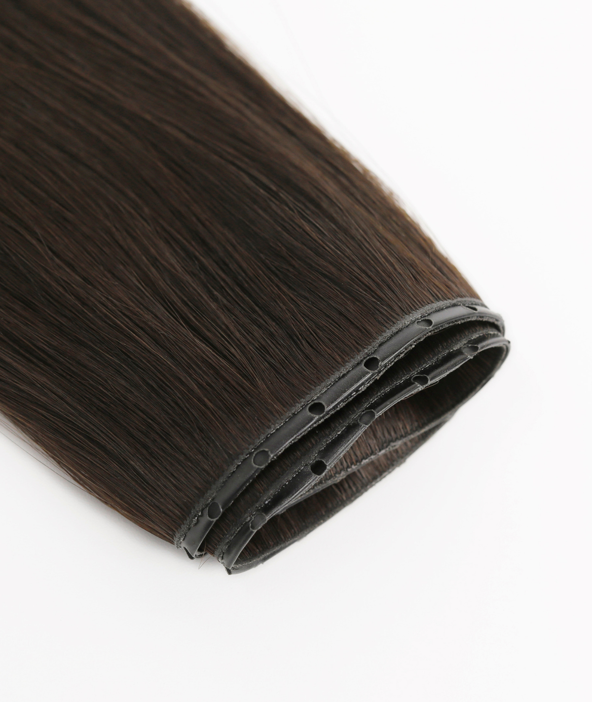 #2 Dark Brown Invisi Butterfly Weft Hair Extensions