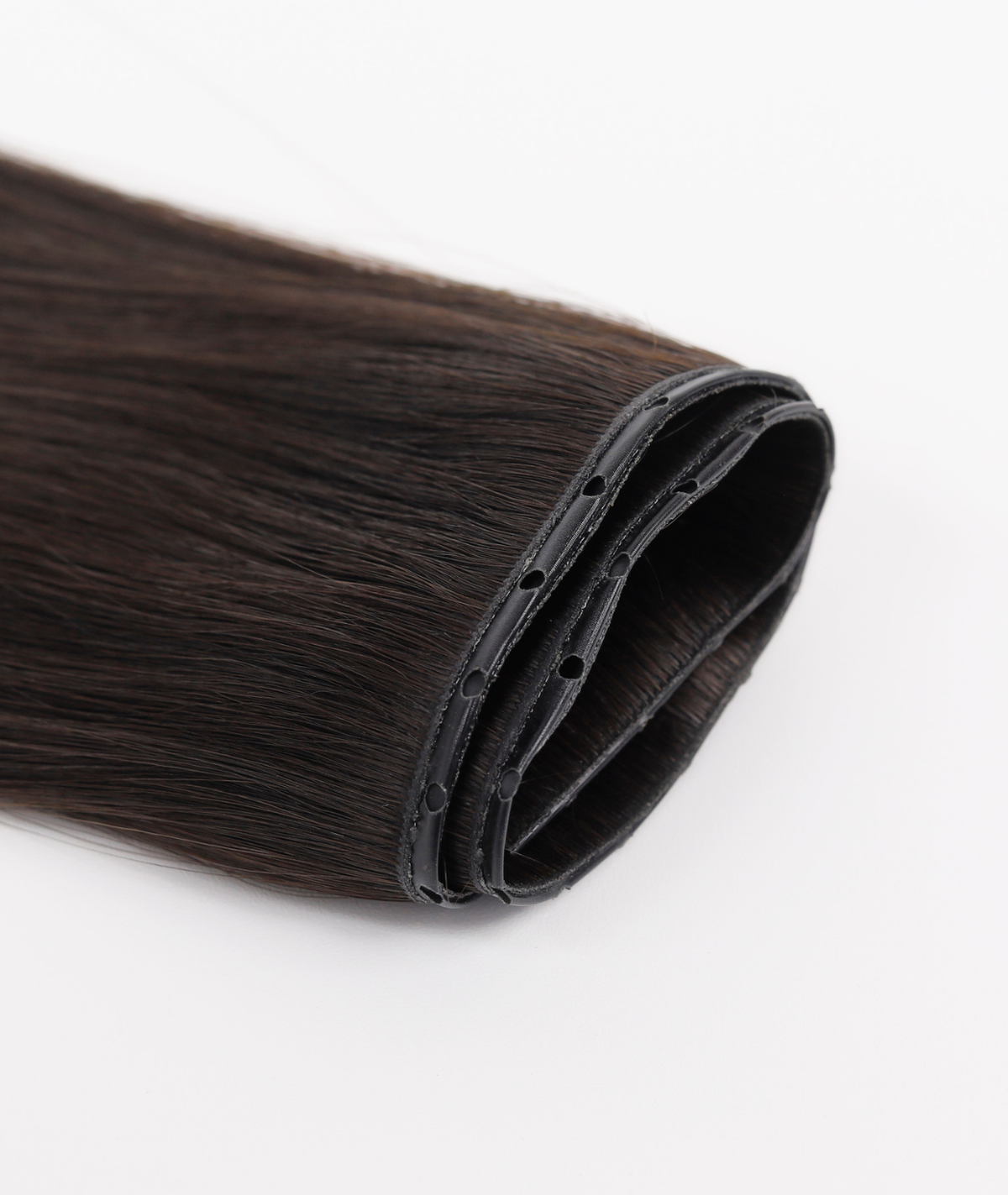 #2 Dark Brown Invisi Butterfly Weft Hair Extensions