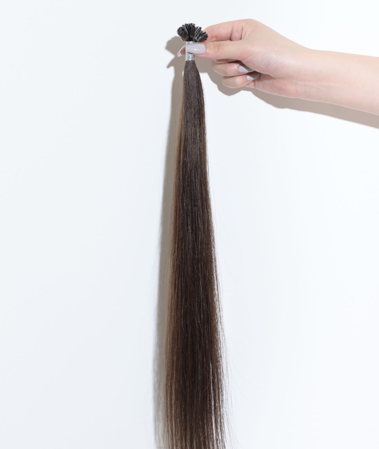 #2 Dark Brown Pre Bonded U Tip Extensions