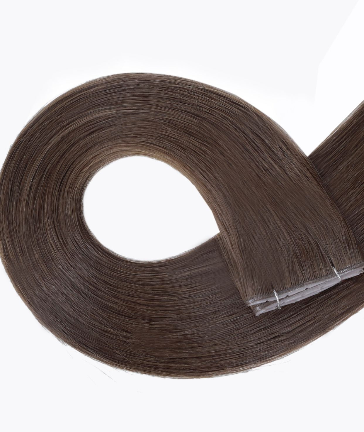#2 Dark Brown Butterfly Genius Weft Extensions