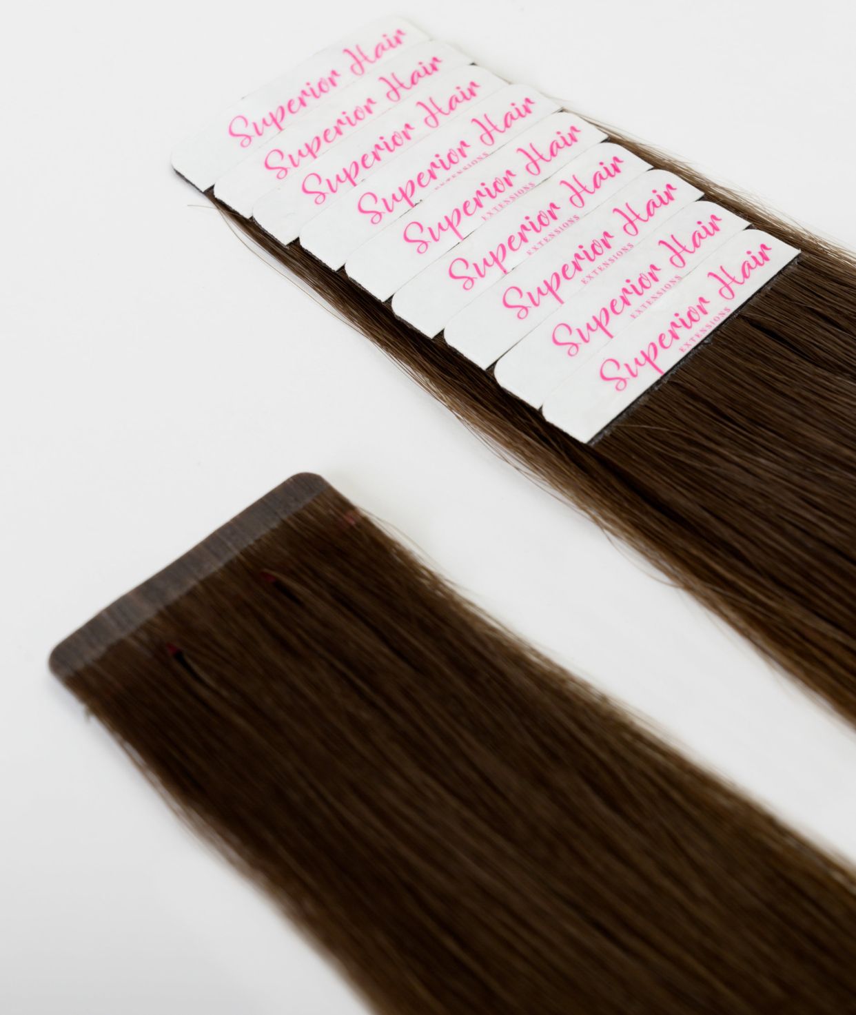 #2 Dark Brown Seamless Tape In Extensions