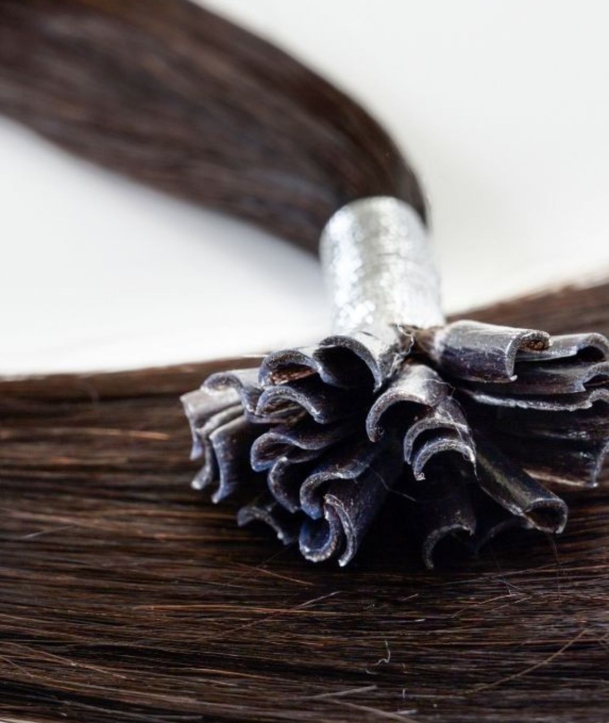 #2 Dark Brown Pre Bonded U Tip Extensions