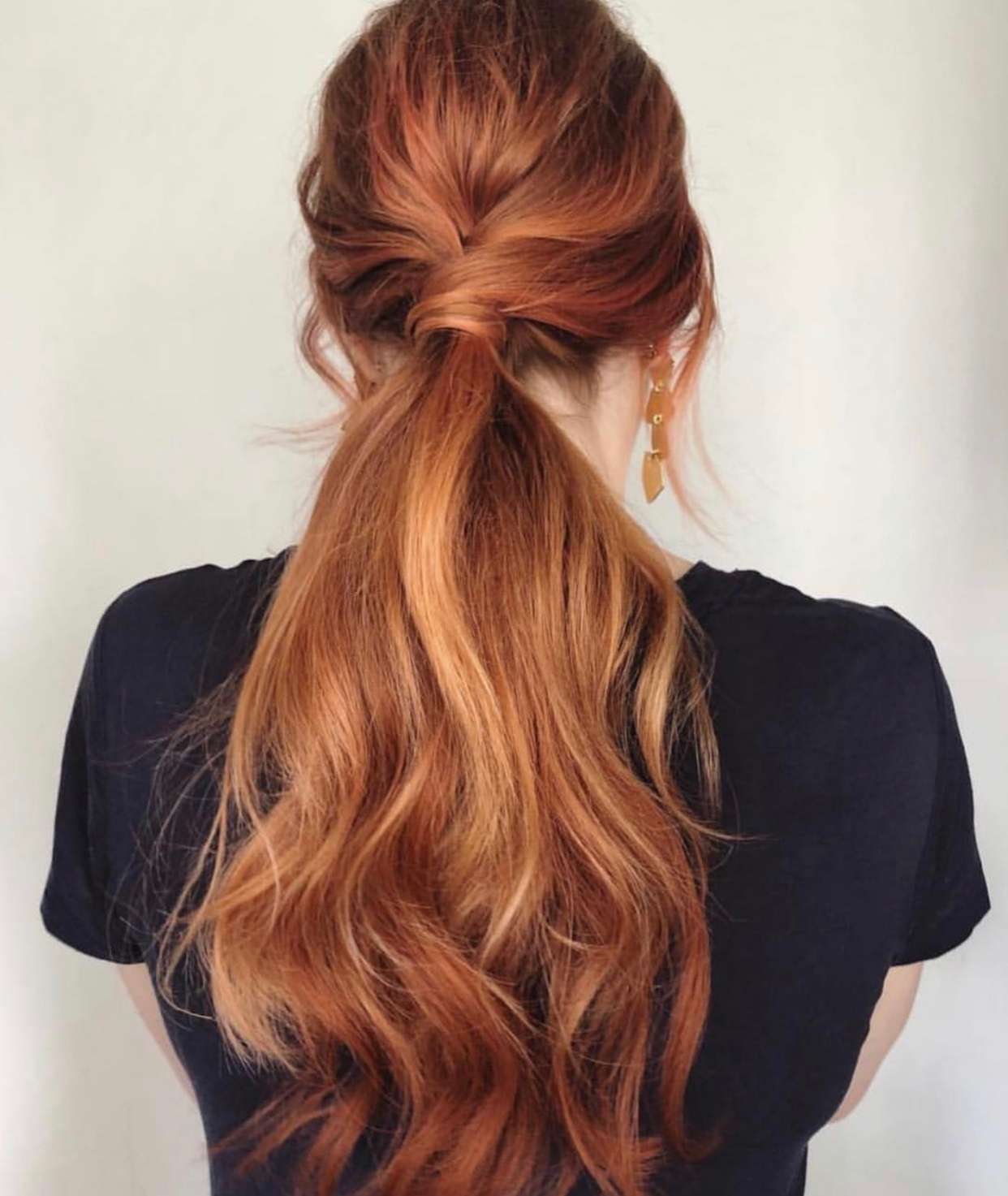 #33 Auburn Seamless Clip In Hair Extensions