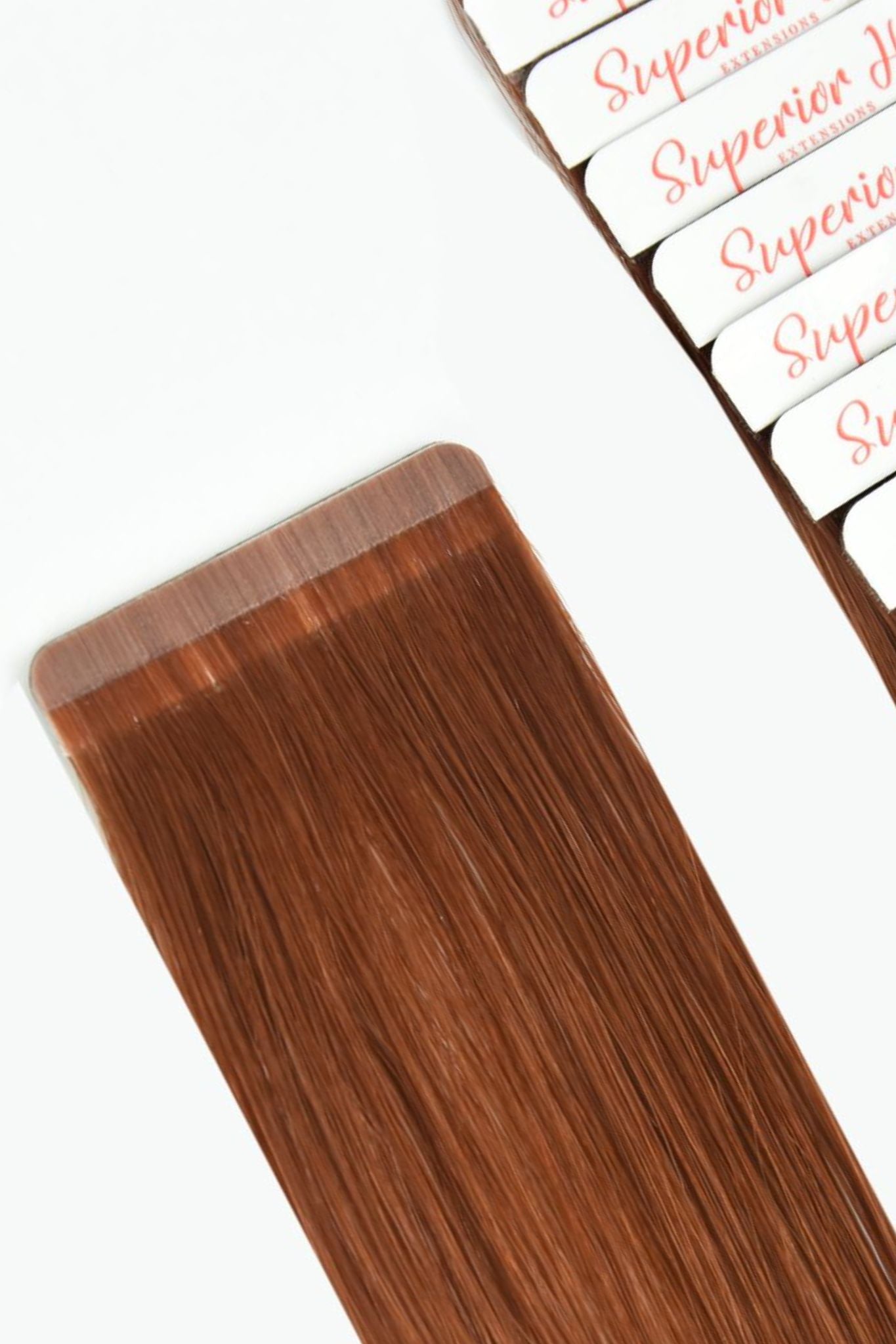 #33 Auburn Seamless Tape In Extensions