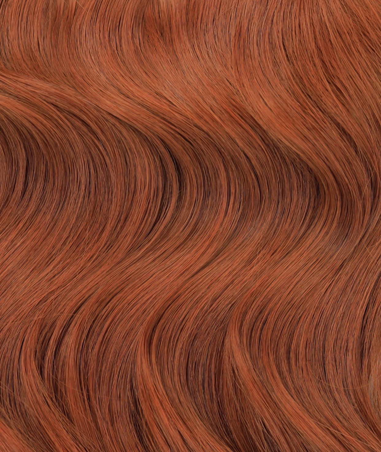 #33 Auburn Nano Tip Hair Extensions