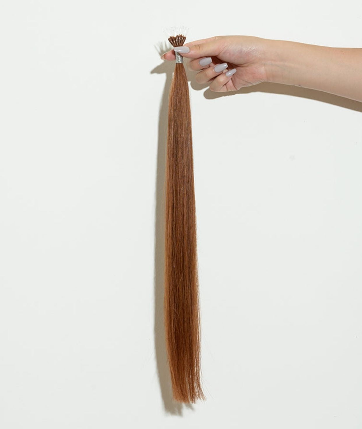 #33 Auburn Nano Tip Hair Extensions