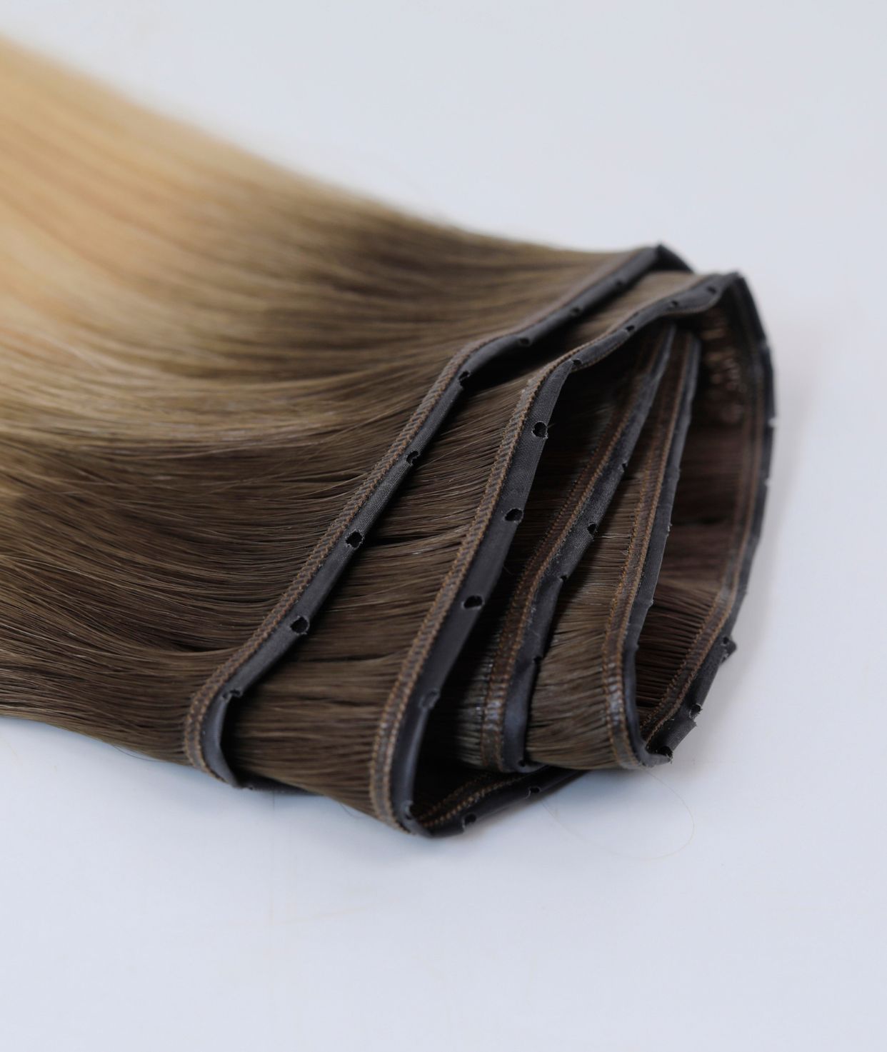 #Rooted Beach Ash Blonde Butterfly Genius Weft Extensions (NEW)