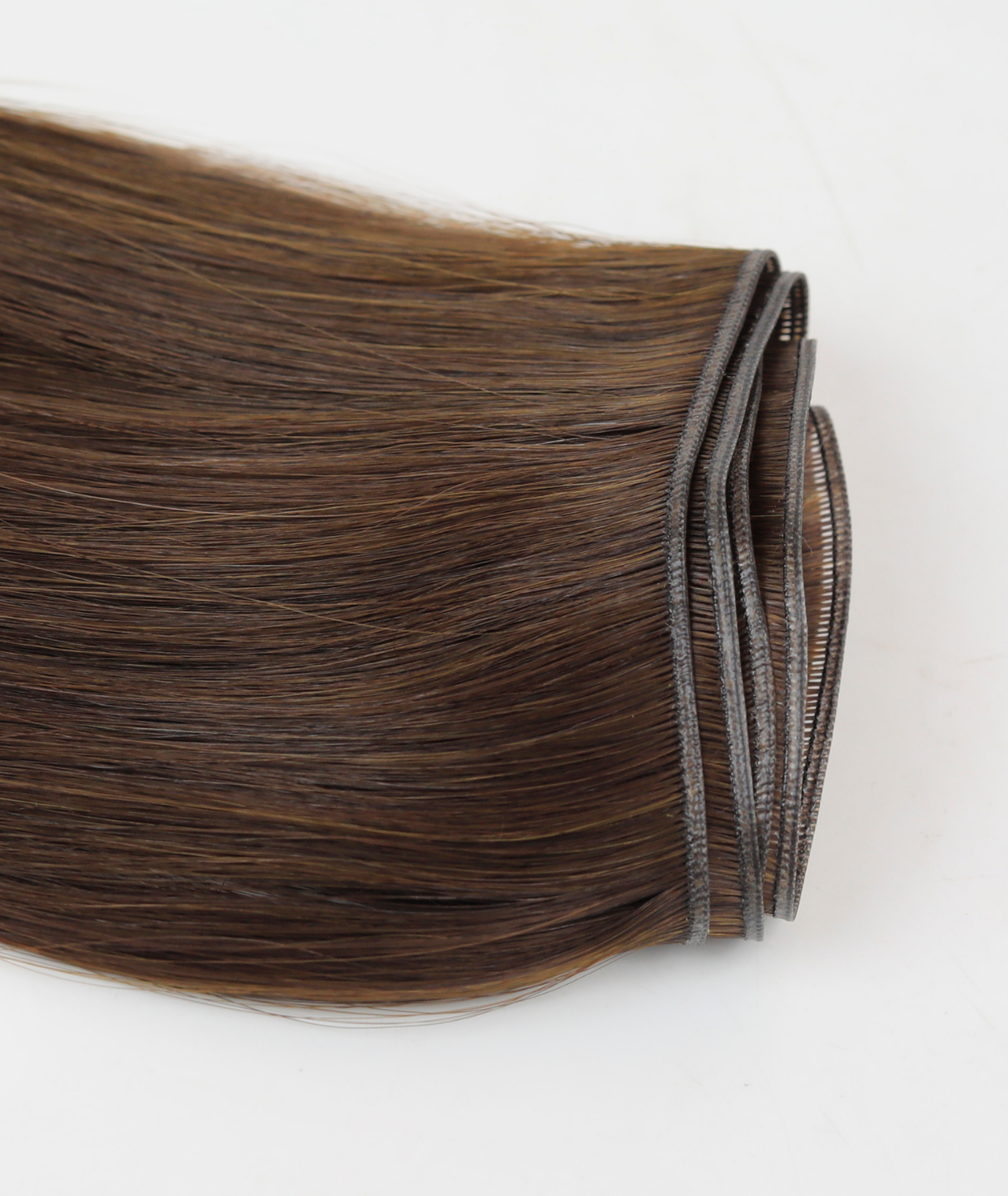 #4 Chocolate Brown Genius Weft Extensions