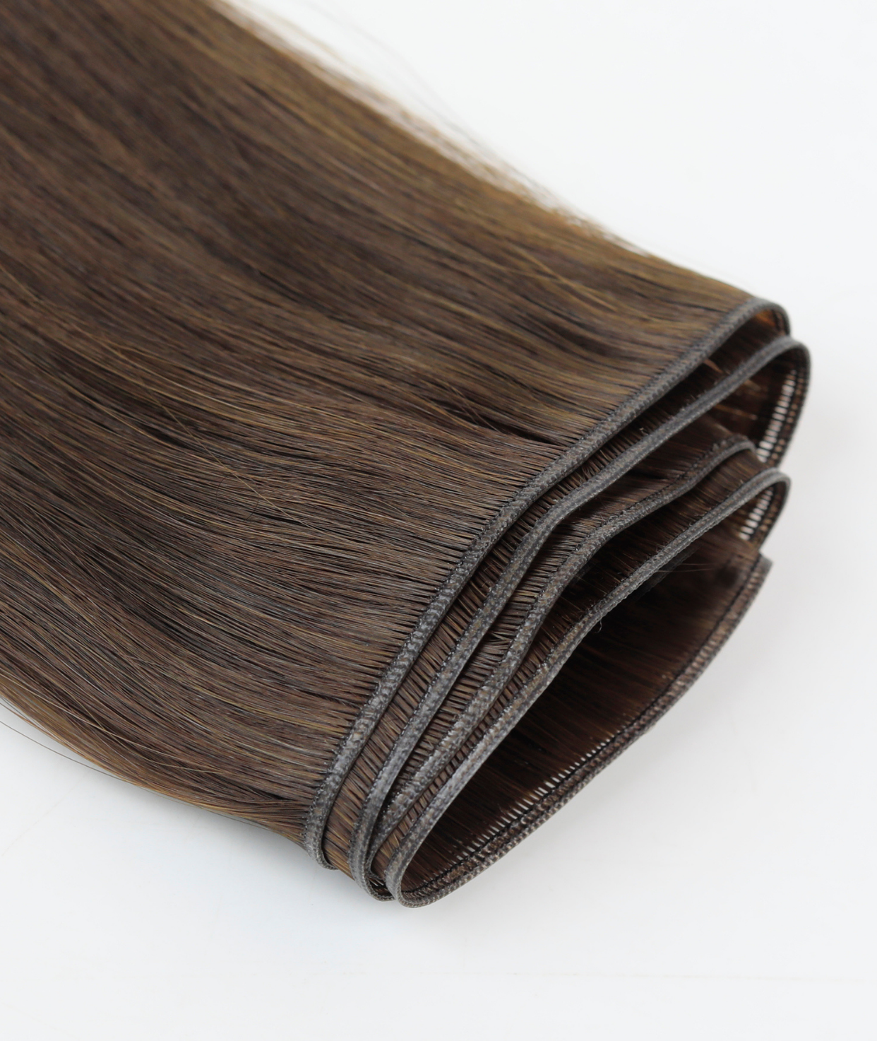 #4 Chocolate Brown Genius Weft Extensions