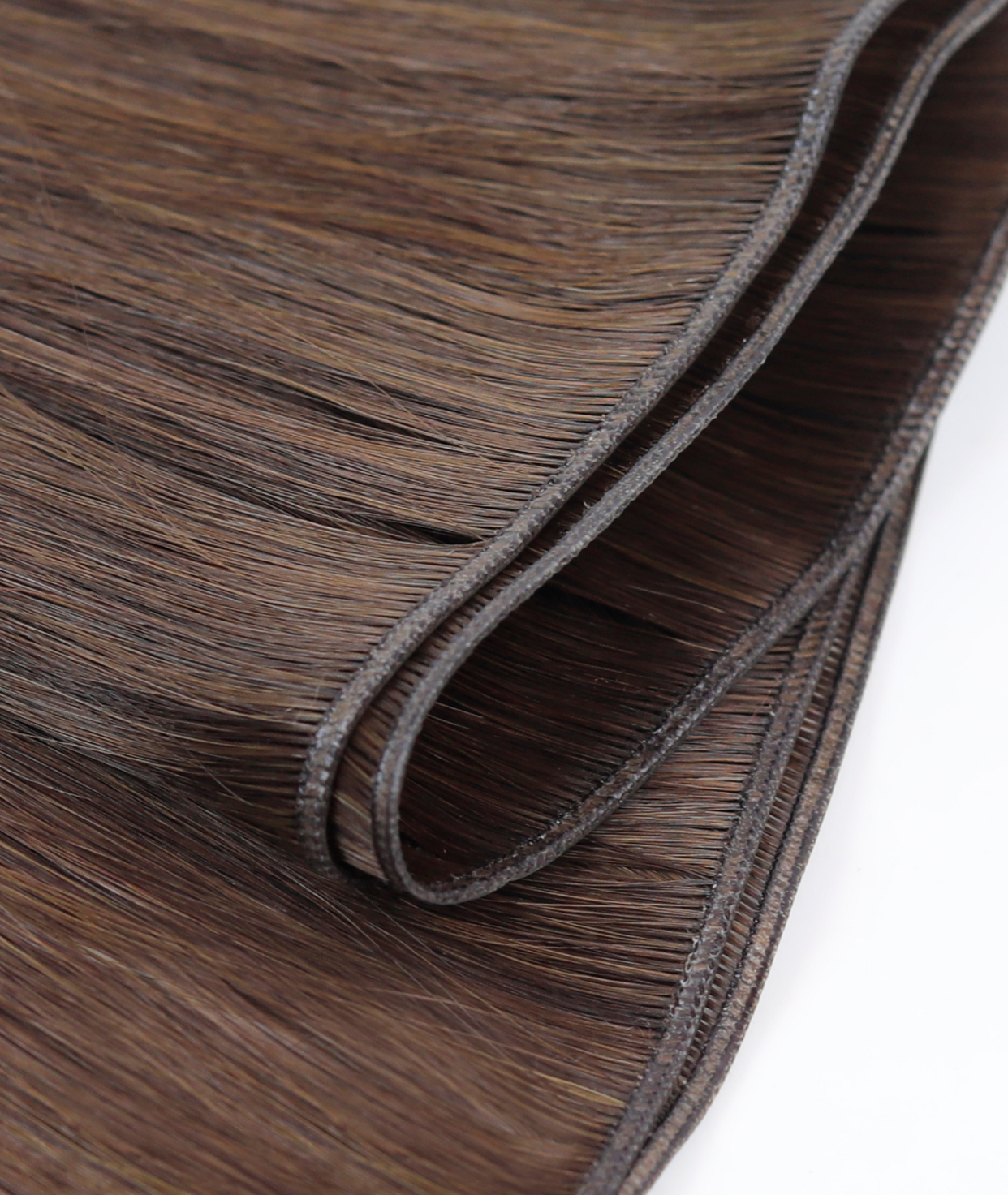 #4 Chocolate Brown Genius Weft Extensions