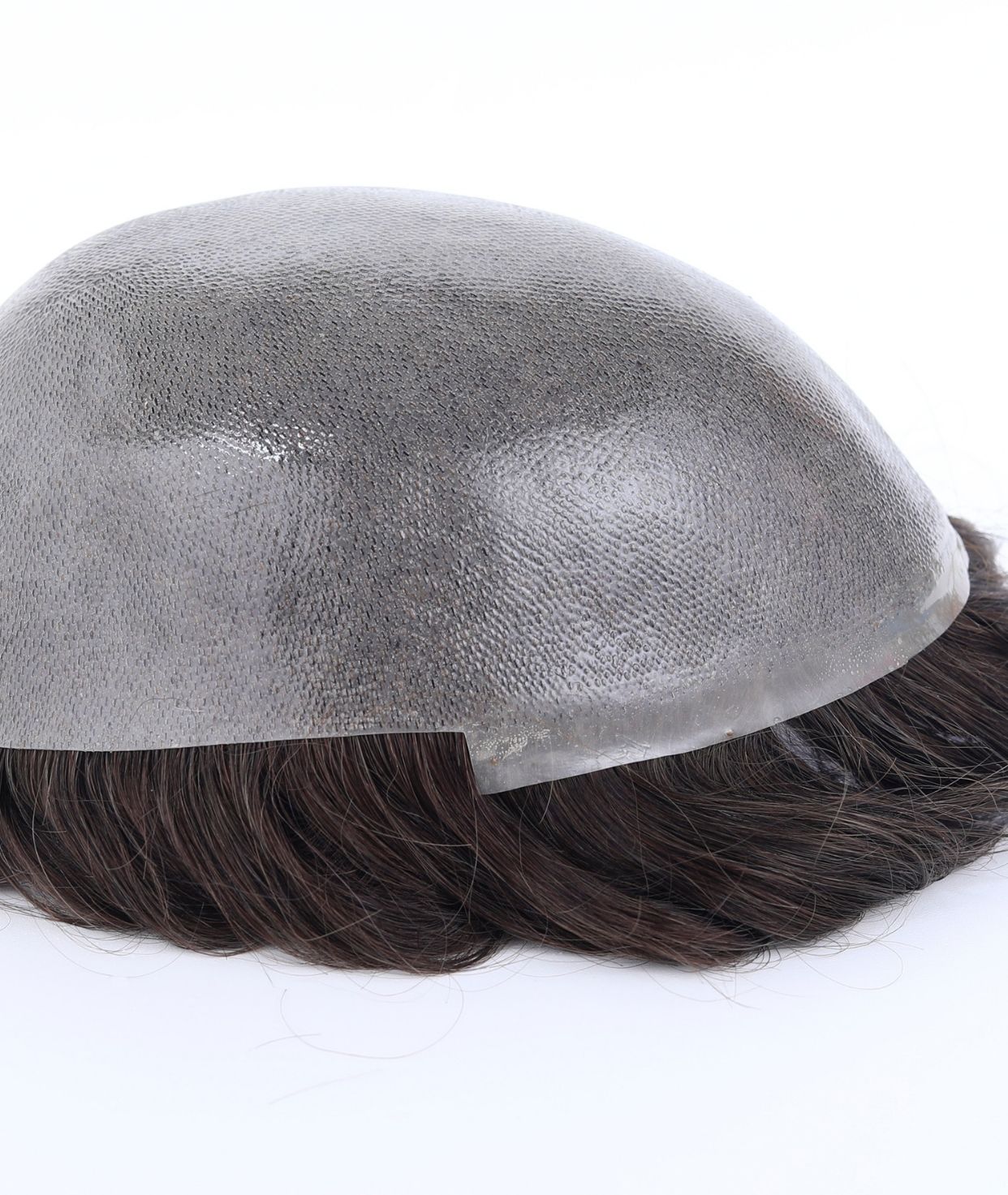 #4 Medium Brown Skin Base Hair System