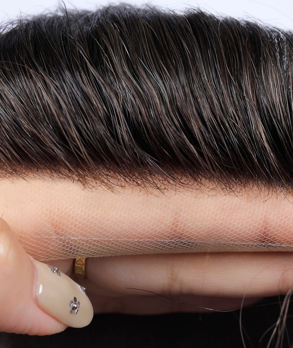 #4 Medium Brown Lace Front Hair System