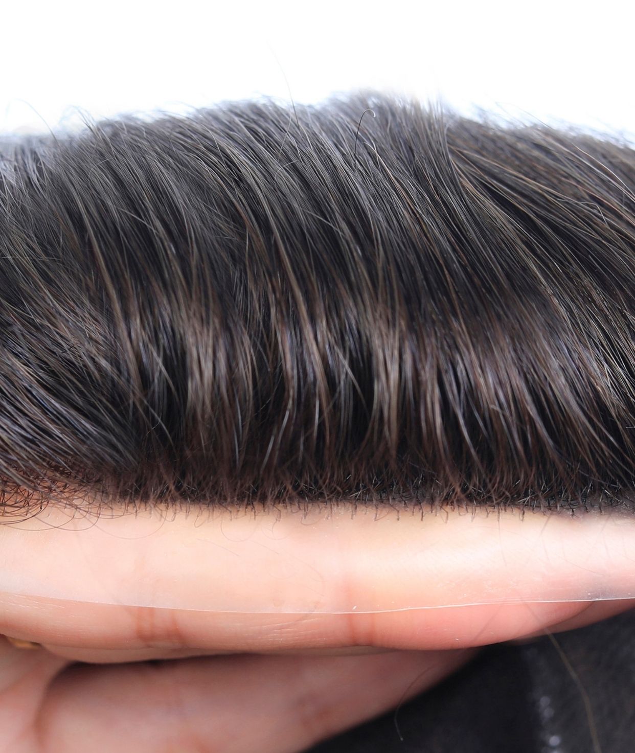 #4 Medium Brown Skin Base Hair System