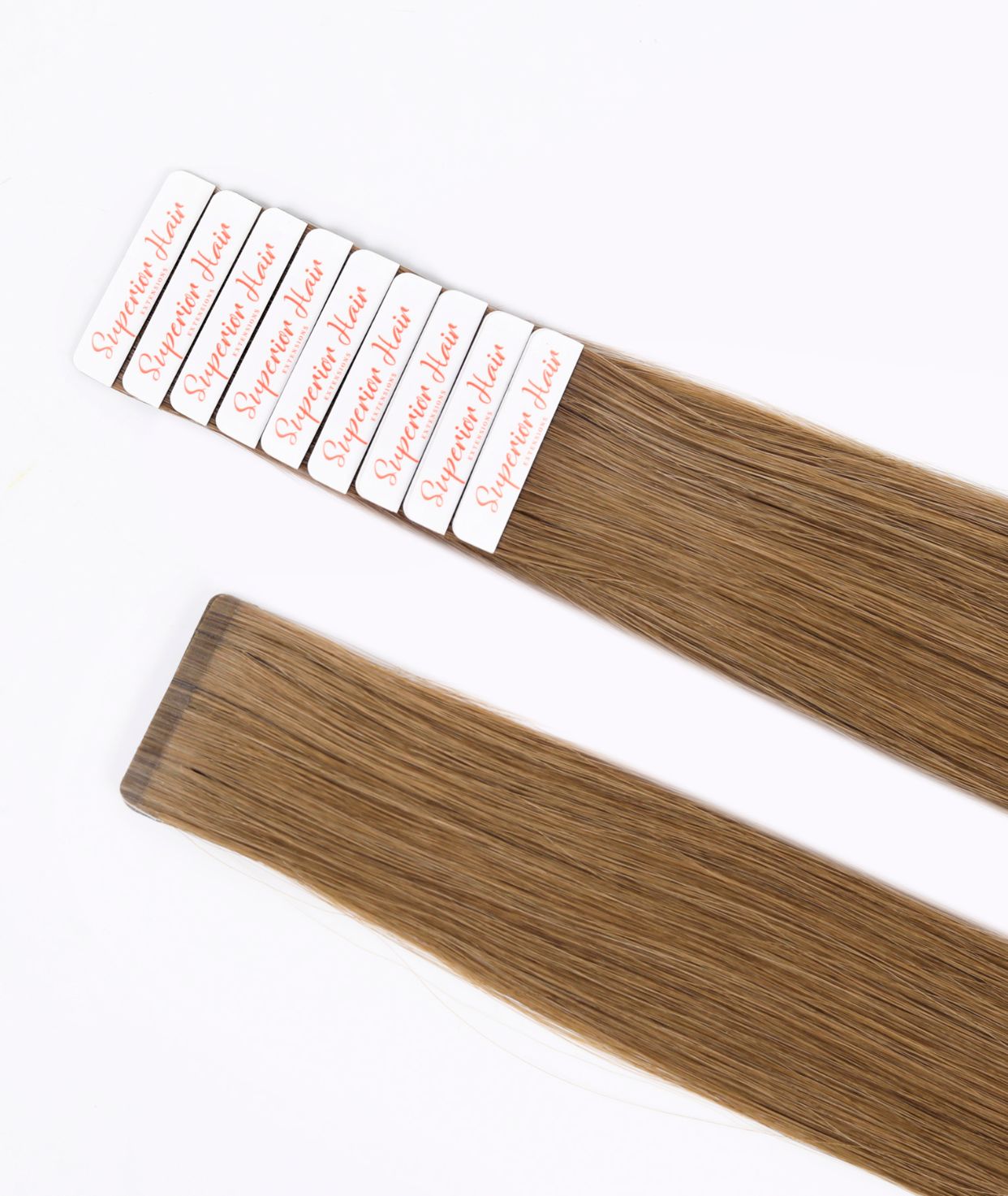 #4/6 Chestnut Brown Mix Seamless Tape In Extensions (NEW)