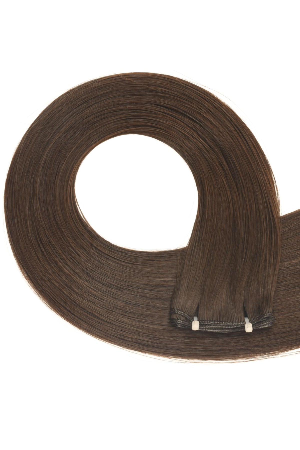 #4 Chocolate Brown Genius Weft Extensions