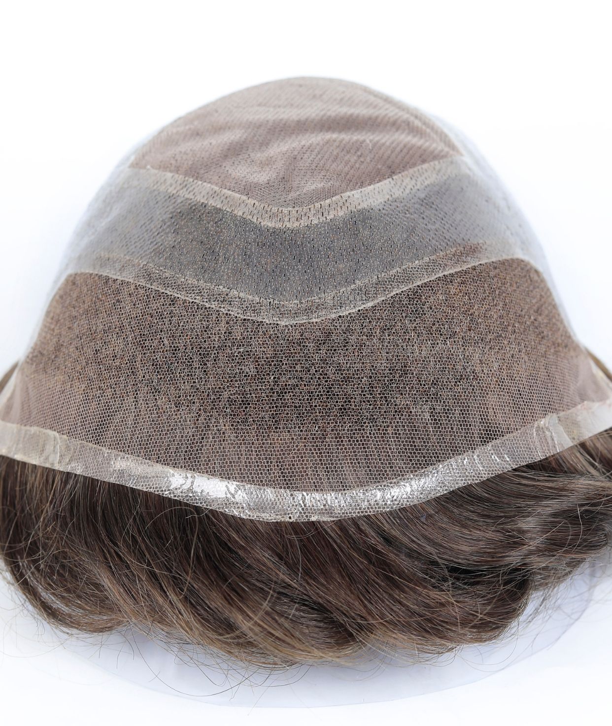 #4A Ash Brown Lace Front Hair System