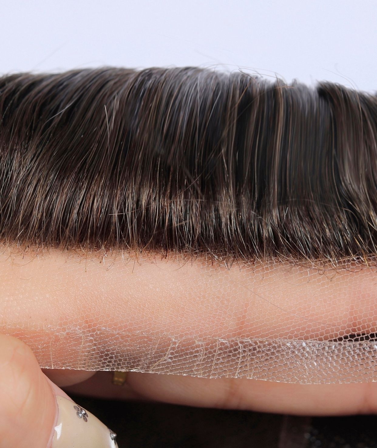 #4A Ash Brown Lace Front Hair System