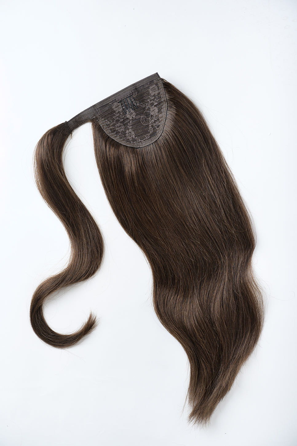 #4 Chocolate Brown Ponytail Extensions