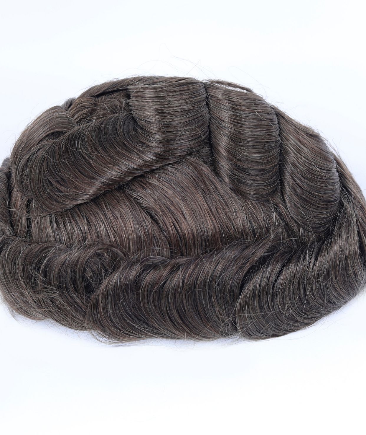 #5 Medium Light Brown Skin Base Hair System