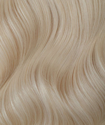 #60 Whitest Ash Blonde Genius Weft Extensions