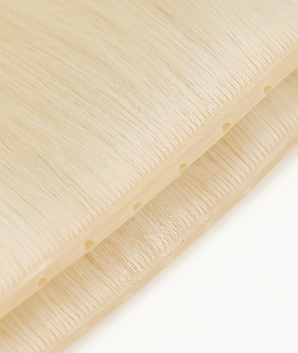 #60 Whitest Ash Blonde Invisi Butterfly Weft Hair Extensions