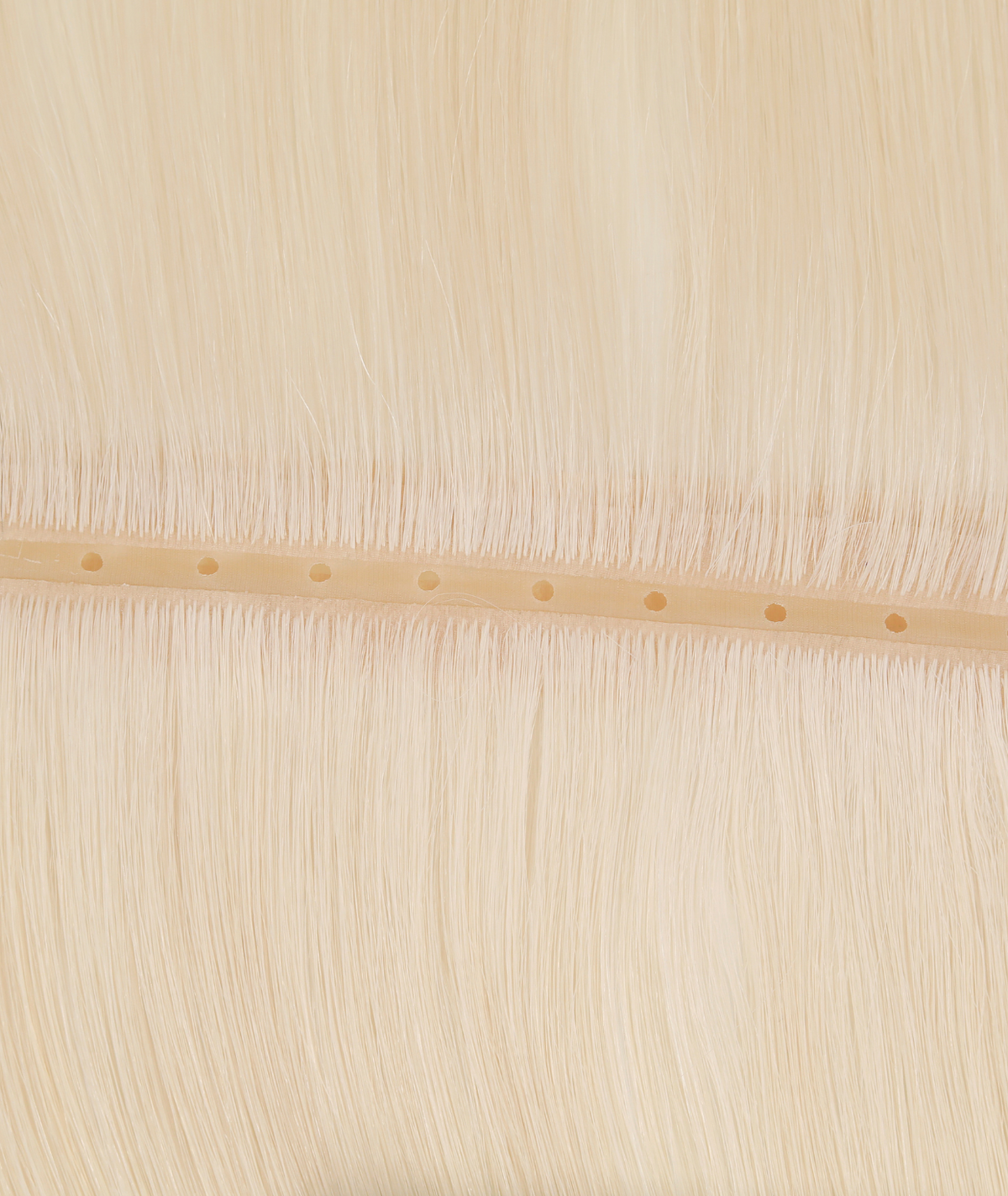 #60 Whitest Ash Blonde Invisi Butterfly Weft Hair Extensions