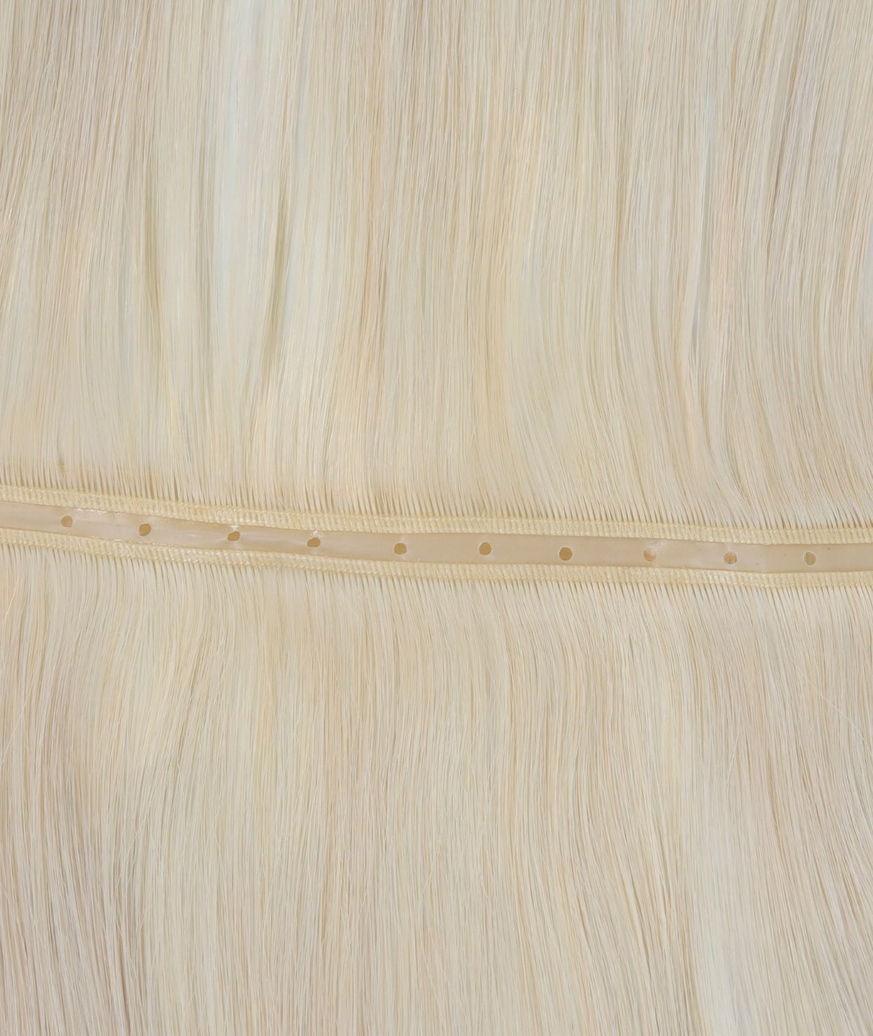 #60 Whitest Ash Blonde Butterfly Genius Weft Extensions