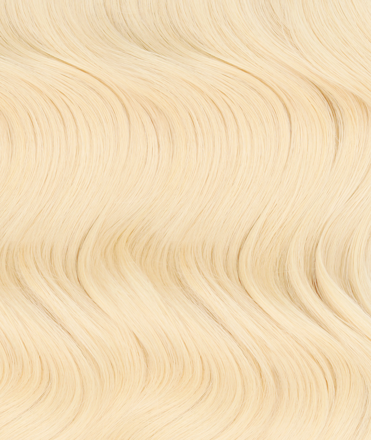 #613 Platinum Blonde Butterfly Genius Weft Extensions