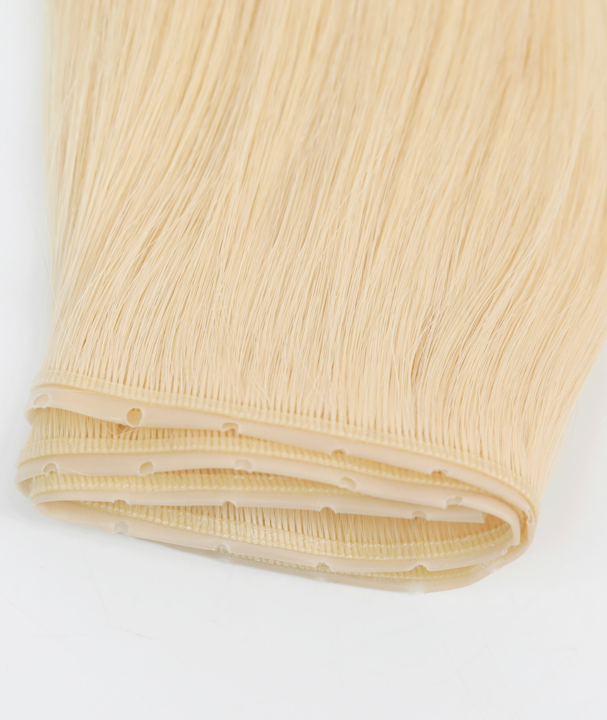 #613 Platinum Blonde Butterfly Genius Weft Extensions