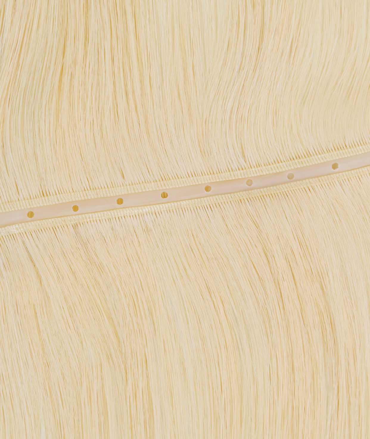 #613 Platinum Blonde Butterfly Genius Weft Extensions