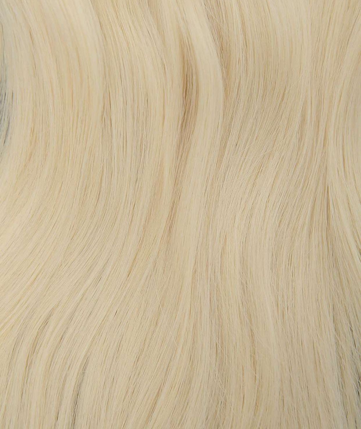 #613 Platinum Blonde Butterfly Genius Weft Extensions