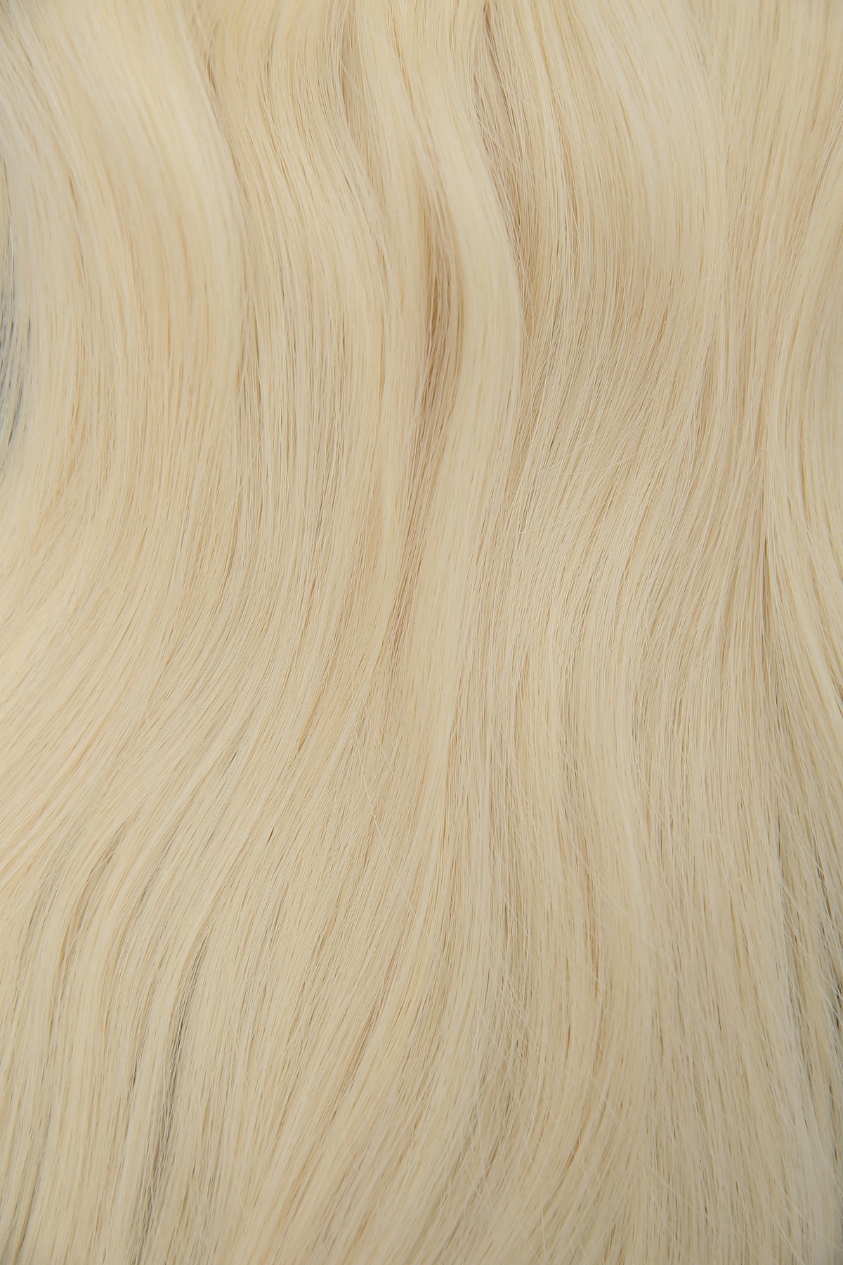 #613 Platinum Blonde Injection Weft Extensions