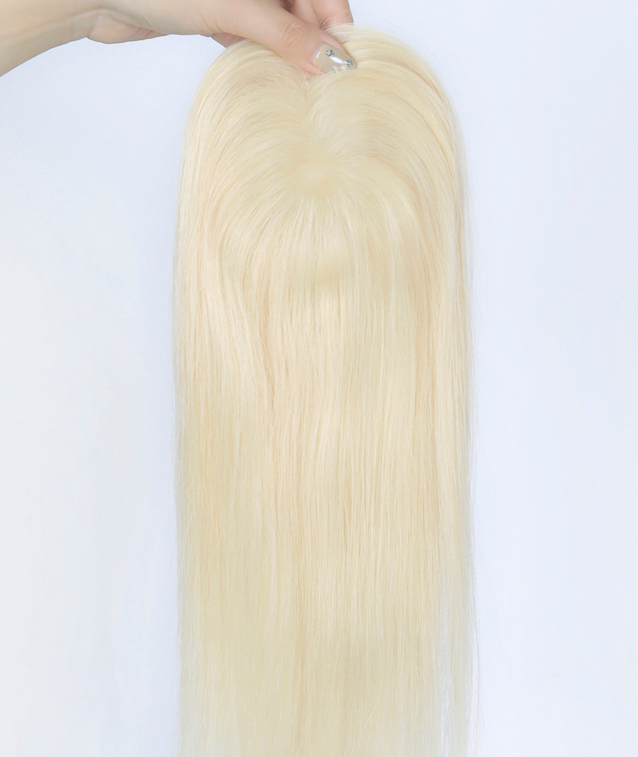 #613 Platinum Blonde Highlights Women's Lite Hair Topper (NEW) 40g