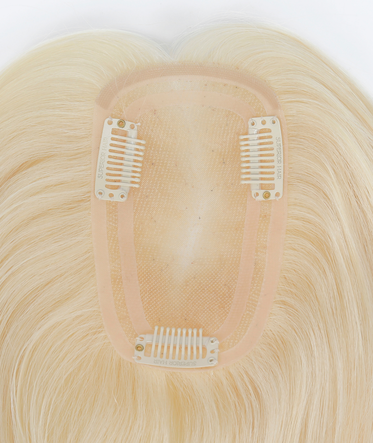 #613 Platinum Blonde Highlights Women's Lite Hair Topper (NEW) 40g
