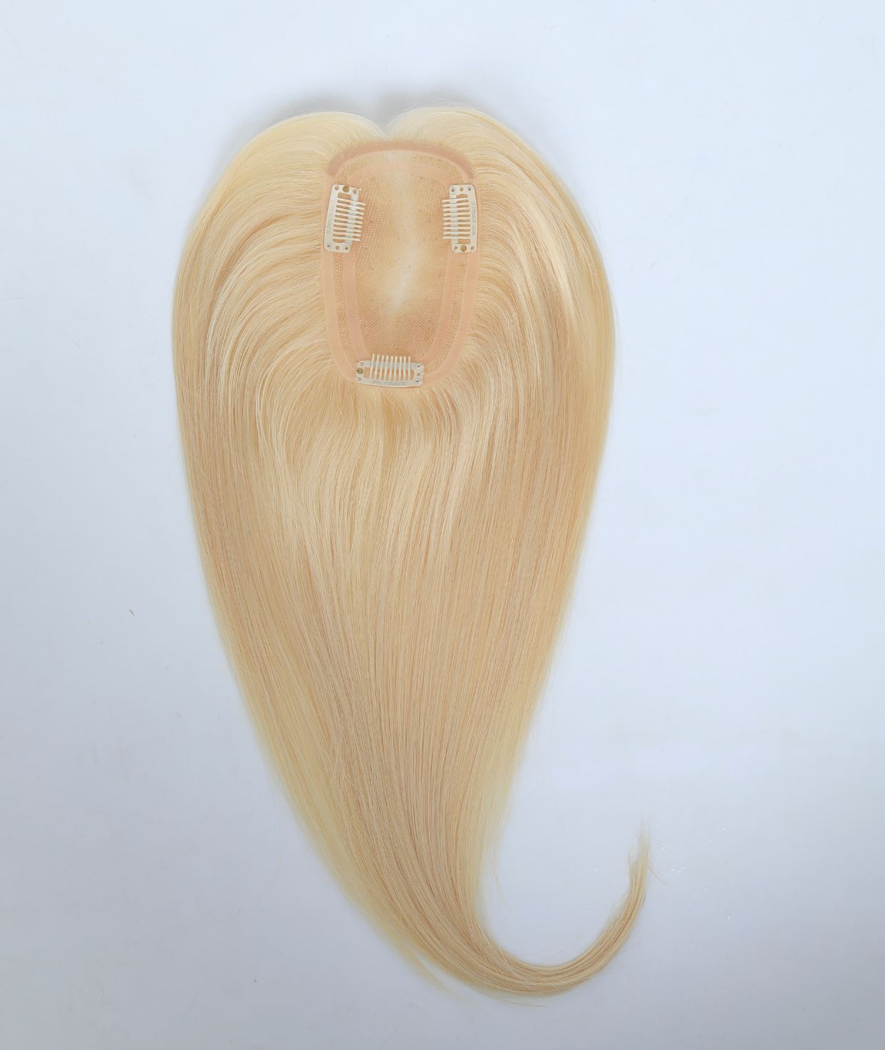 #613 Platinum Blonde Highlights Women's Lite Hair Topper (NEW)