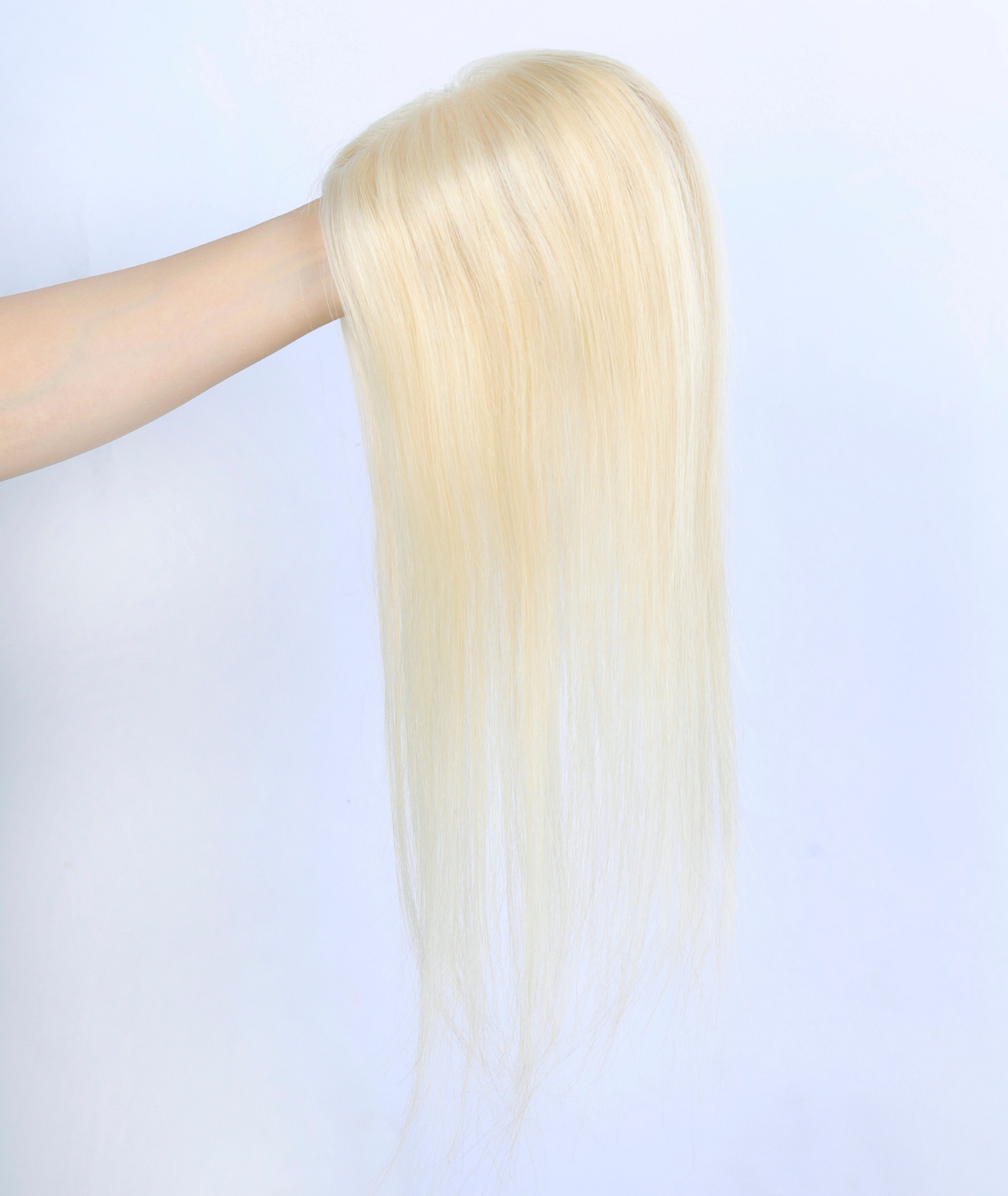 #613 Platinum Blonde Highlights Women's Lite Hair Topper (NEW) 40g