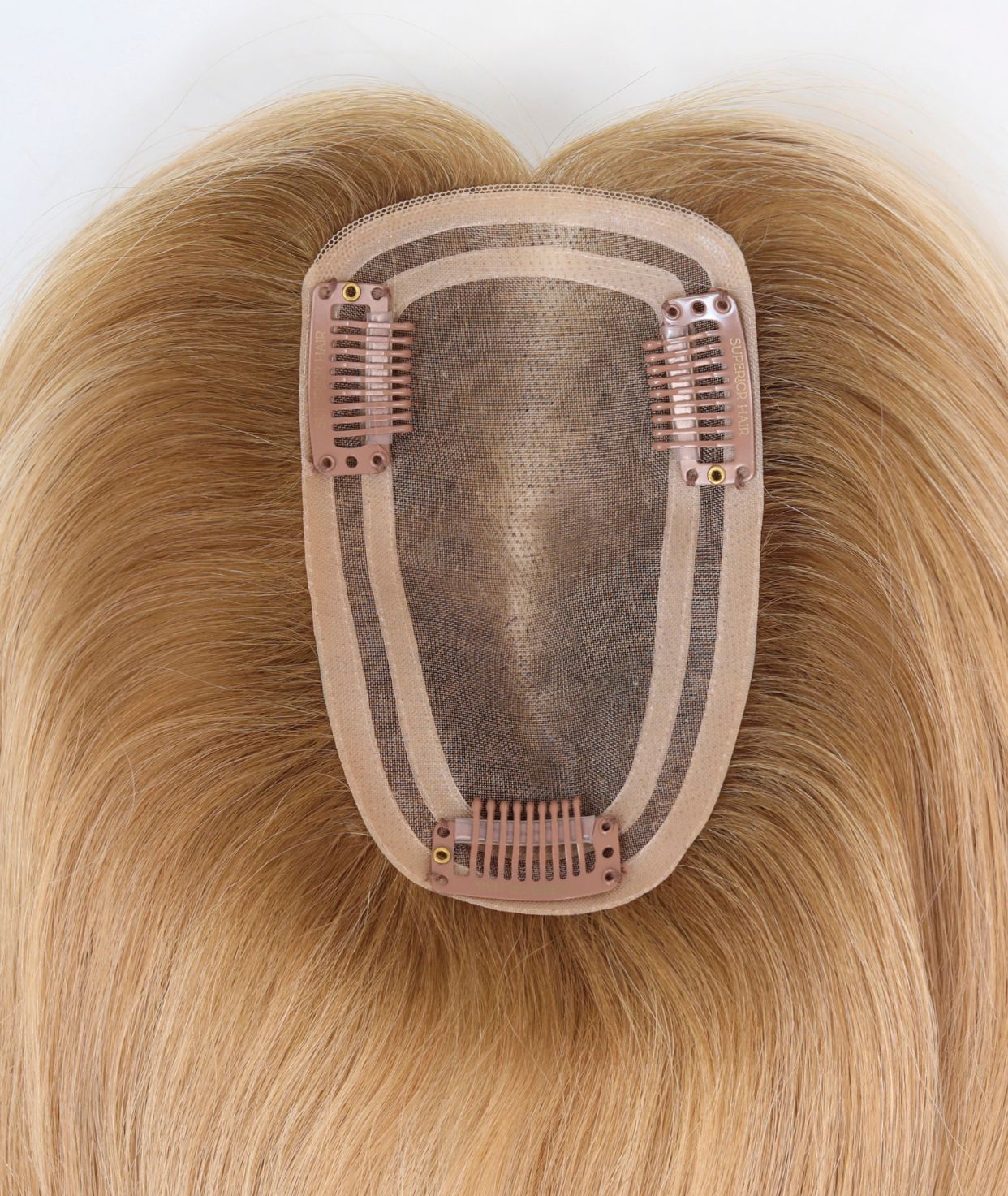 #Toffee Cream Balayage Women's Lite Hair Topper (NEW)