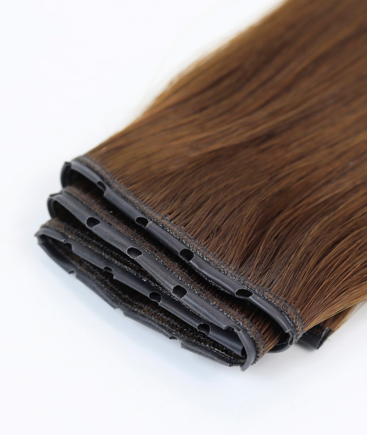 #6 Chestnut Brown Butterfly Genius Weft Extensions