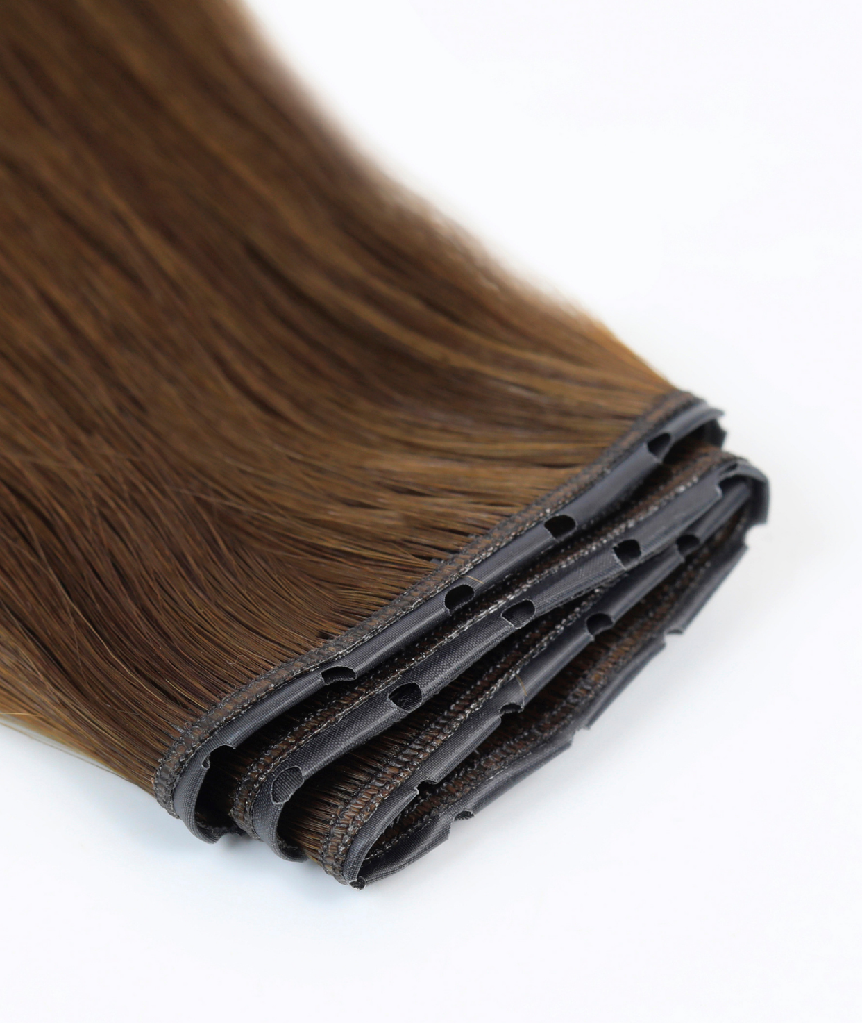 #6 Chestnut Brown Butterfly Genius Weft Extensions