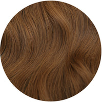 #6 Chestnut Brown Messy Bun Extension