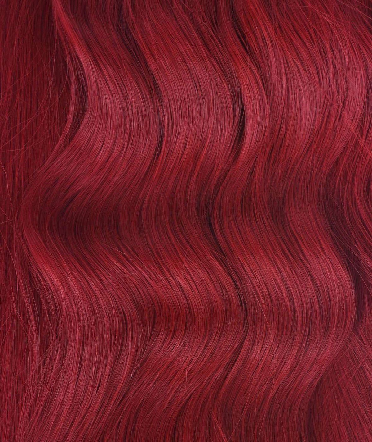 #6R Red Invisi Butterfly Weft Hair Extensions