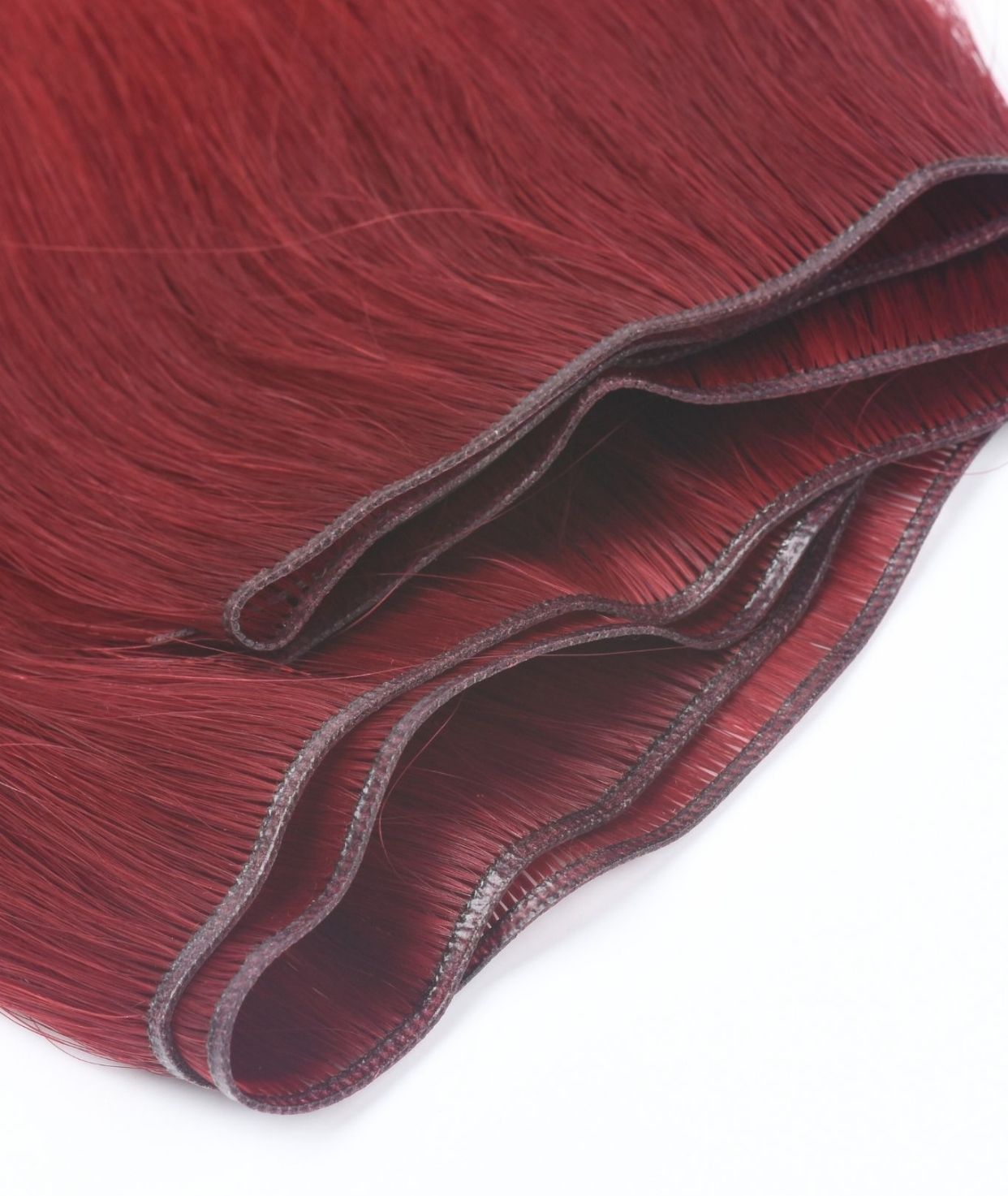 #6R Red Genius Weft Extensions