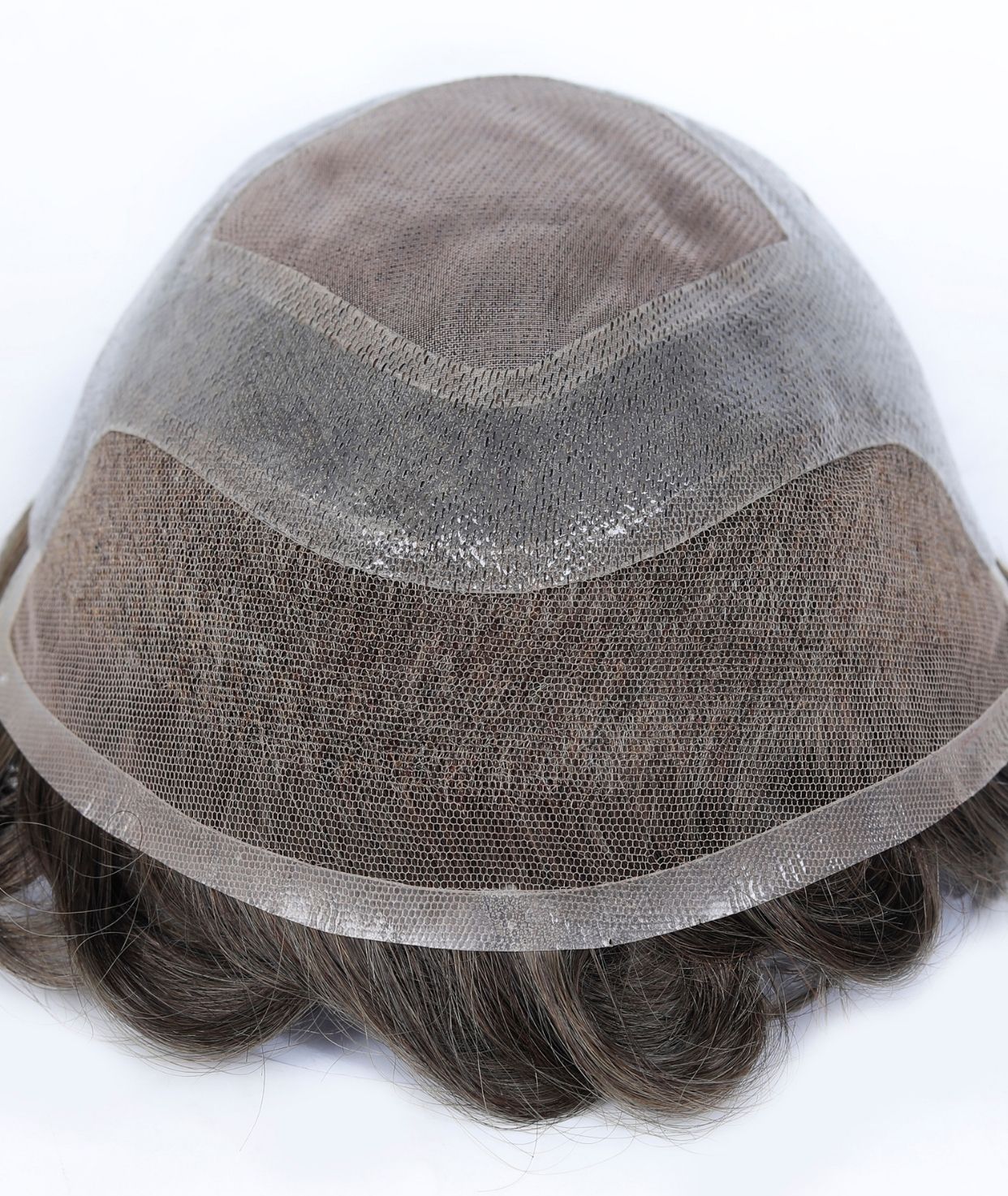 #6 Light Golden Brown Lace Front Hair System