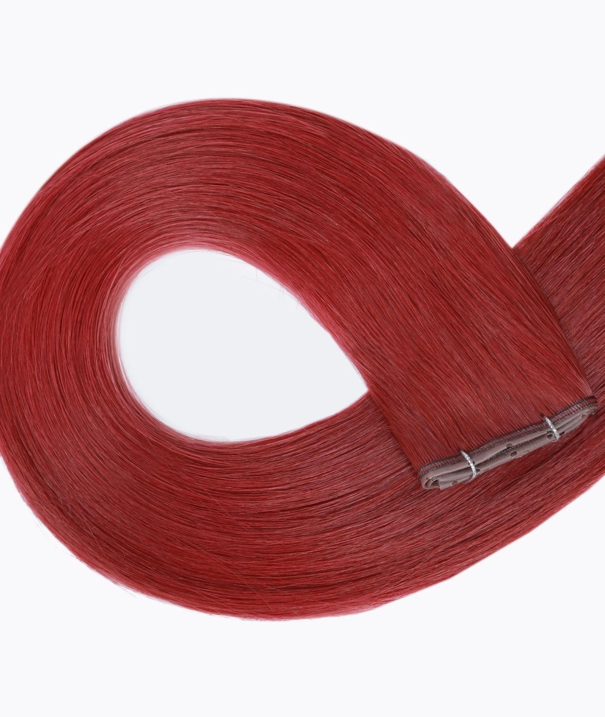#6R Red Butterfly Genius Weft Extensions